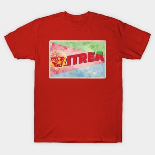 Eritrea Vintage style retro souvenir T-Shirt